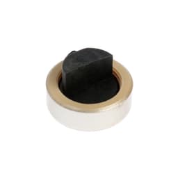 Зеркалодержатель ТУНДРА, d=20 мм, без сверления, цвет матовый никель, пластик, 4 шт.