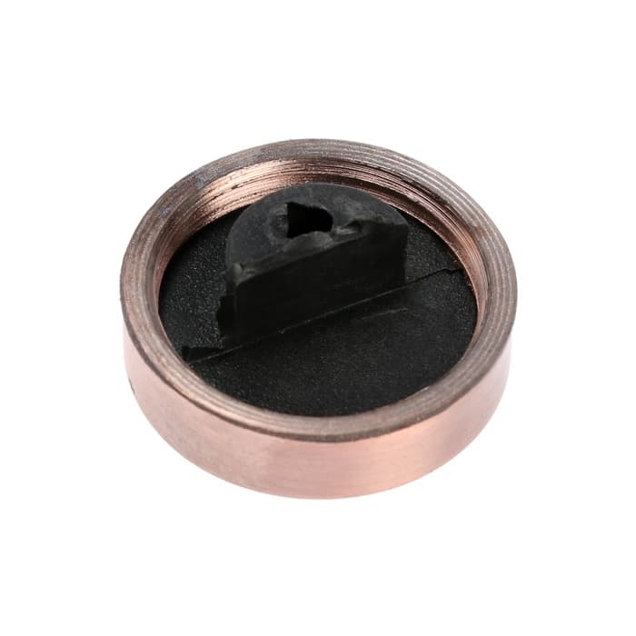 Зеркалодержатель ТУНДРА LIGHT, d=25 мм, без сверления, цвет медь, пластик, 4 шт.