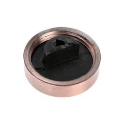 Зеркалодержатель ТУНДРА LIGHT, d=25 мм, без сверления, цвет медь, пластик, 4 шт.