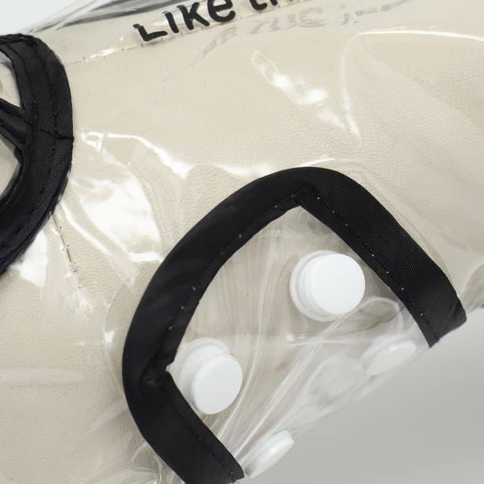 Дождевик для собак, размер XS, ДС 18, ОГ 25-30, ОШ 25 см, чёрный