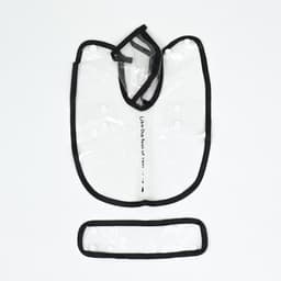 Дождевик для собак, размер XS, ДС 18, ОГ 25-30, ОШ 25 см, чёрный