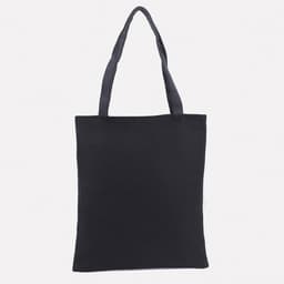 Сумка - шоппер, с подкладом, с принтом, 35×2×40 см, чёрная