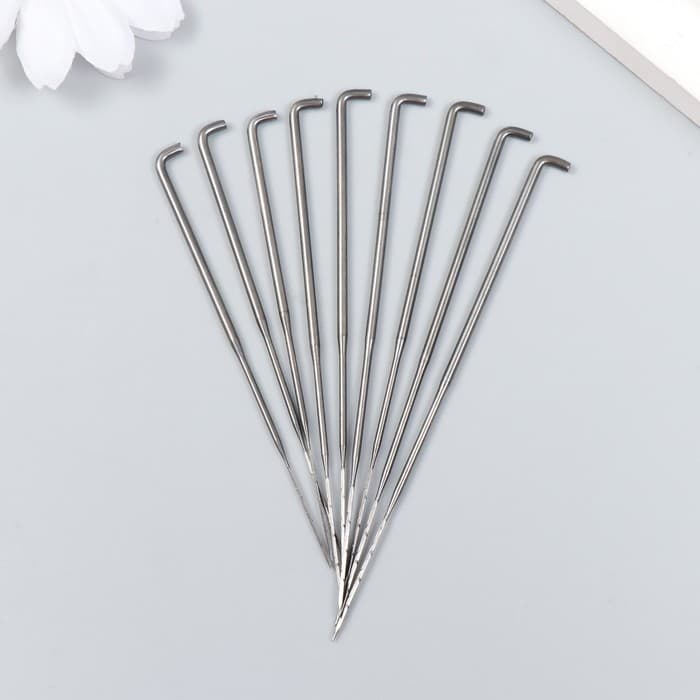 Иглы для валяния+держатель набор 10 шт.: 7.9 см, 8.6 см, 9 см