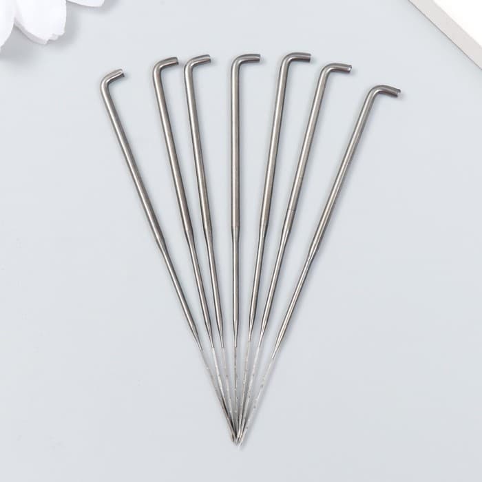 Игла для валяния+держатель (набор 8 шт.), 9.5×0.7×0.7 см