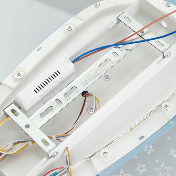 Светильник Самолет LED 30 Вт синий 58×58×8 см BayerLux