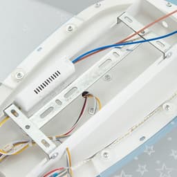 Светильник Самолет LED 30 Вт синий 58×58×8 см BayerLux