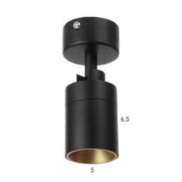 Спот «Торно» LED 7 Вт 4000К черный 6×6×13.3 см