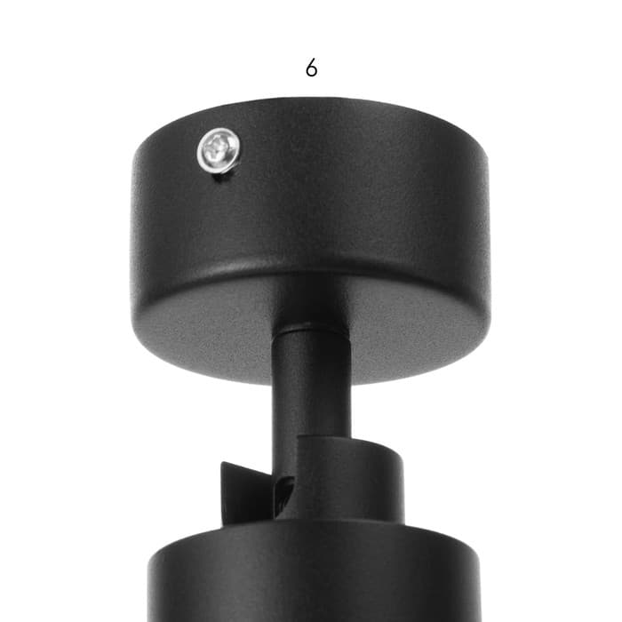 Спот «Торно» LED 7 Вт 4000К черный 6×6×13.3 см