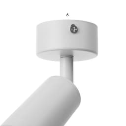 Спот «Палми» LED 7 Вт 4000К белый 6×6×19 см