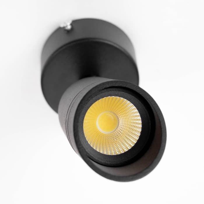 Спот «Палми» LED 7 Вт 4000К черный 6×6×19 см