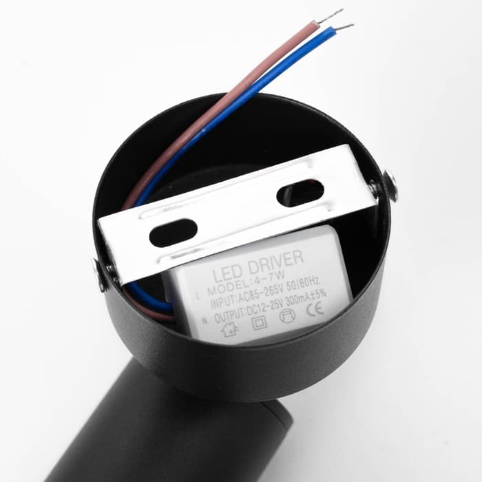 Спот «Палми» LED 7 Вт 4000К черный 6×6×19 см