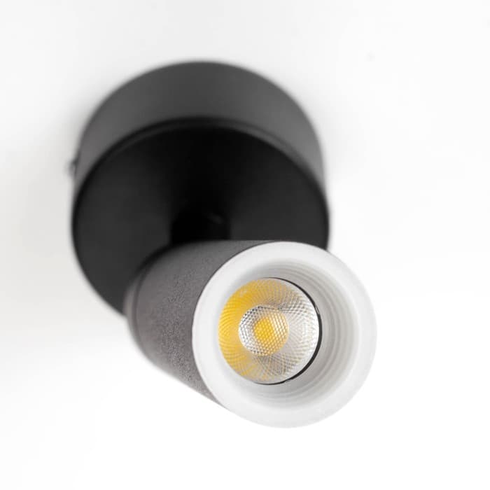 Спот «Антри» LED 6 Вт 4000К черный 6×6×15.5 см