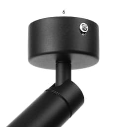 Спот «Антри» LED 6 Вт 4000К черный 6×6×15.5 см