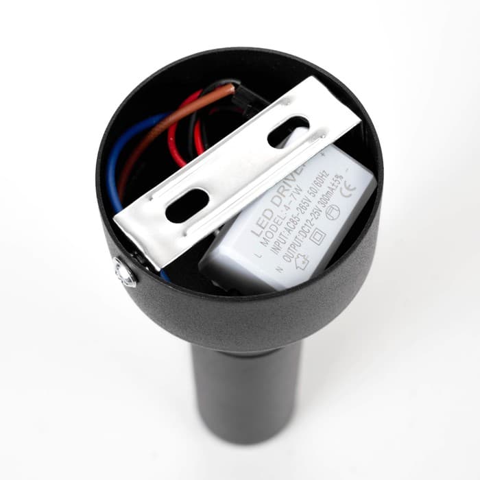 Спот «Антри» LED 6 Вт 4000К черный 6×6×15.5 см