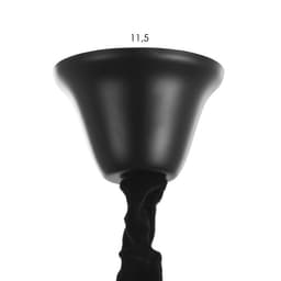 Люстра «Кантри» 3×40 Вт Е27 черно-золотой 50×50×50 см BayerLux