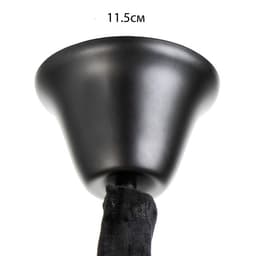 Люстра «Кантри» 5×40 Вт Е27 черно-золотой 60×60×50 см BayerLux