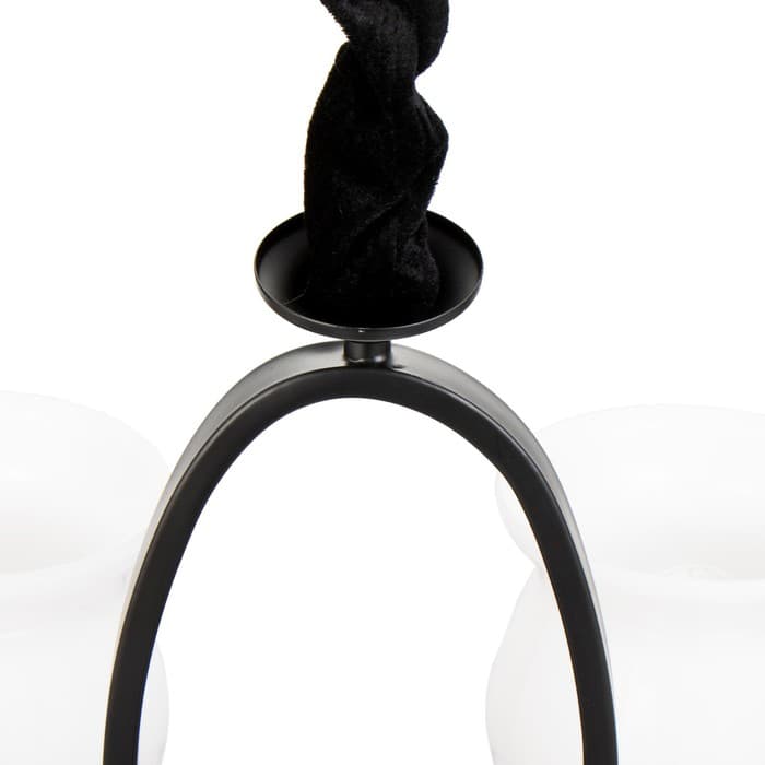 Люстра «Кантри» 5×40 Вт Е27 черно-золотой 60×60×50 см BayerLux