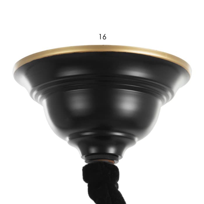 Люстра потолочная BayerLux «Аруна», 6×40 Вт, Е27, черный, 67×67×46 см