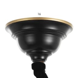 Люстра потолочная BayerLux «Аруна», 6×40 Вт, Е27, черный, 67×67×46 см