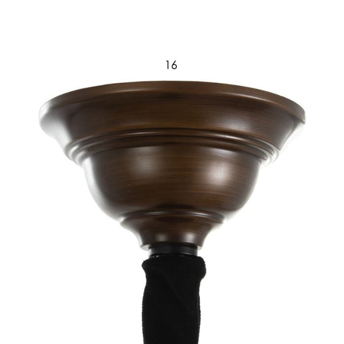 Люстра «Эстери» 6×40 Вт Е27 кофейно-зеленый 75×75×57 см BayerLux