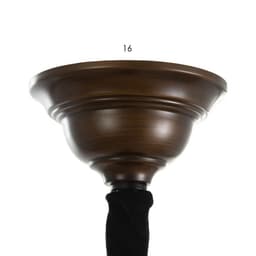 Люстра «Эстери» 6×40 Вт Е27 кофейно-зеленый 75×75×57 см BayerLux