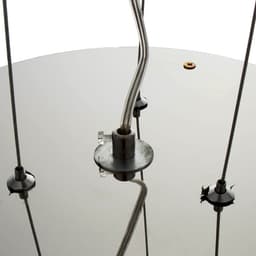 Люстра с ПДУ «Сифора»LED 50 Вт 3000-6000К хром 40×40×23 см BayerLux