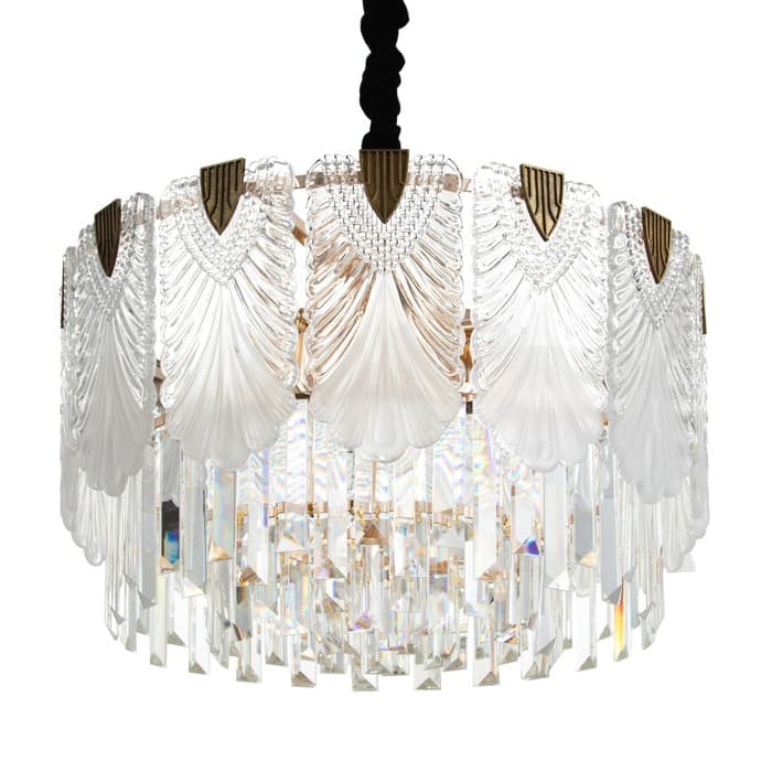 Люстра «Молси» 6хЕ14 золото 50×50×28 см BayerLux