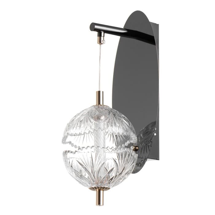 Бра «Айна» 7 Вт LED золото 20×11×47 см