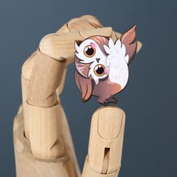 Значок деревянный «Талисман на успех», 4×3.5 см