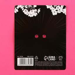 Значок деревянный аниме, 3.3×2 см