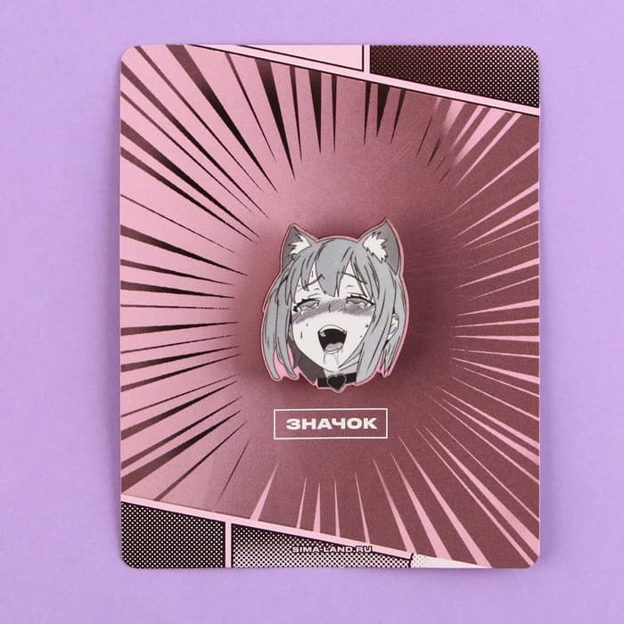 Значок деревянный «Комикс», аниме, 2.9×3.3 см