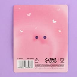 Значок деревянный «Школьницы», аниме, 2.6×3.3 см