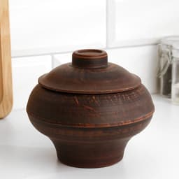 Горшок для жаркого «Гладкий», 0.6 л., 13×14×14 см