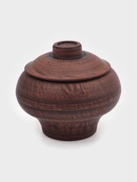 Горшок для жаркого «Гладкий», 0.6 л., 13×14×14 см