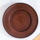 Тарелка «Гладкий», d=19 см, красная глина