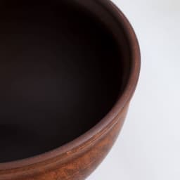 Салатник «Гладкий‎‎», 700 мл., 8×15×15 см, красная глина