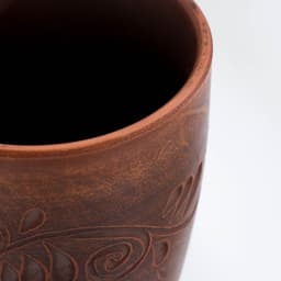 Стакан «Вьюнок‎‎», 300 мл, красная глина