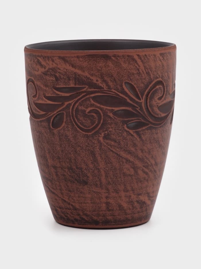 Стакан «Вьюнок‎‎», 300 мл, красная глина