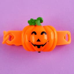 Браслет световой «Тыква», на Хэллоуин, МИКС