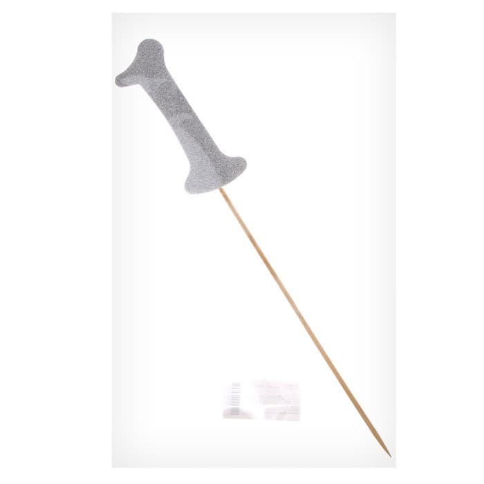 Топпер в торт «1», цвет серебро