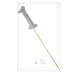 Топпер в торт «1», цвет серебро