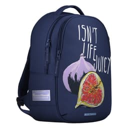 Рюкзак молодежный, 42×31×14 см, эргономичная спинка, Bruno Visconti 12-008, + пенал «JUICY. ИНЖИР»