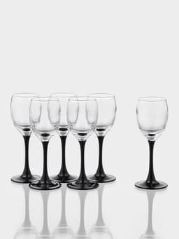 Рюмка стеклянная «Домино», 65 мл, 6 шт.