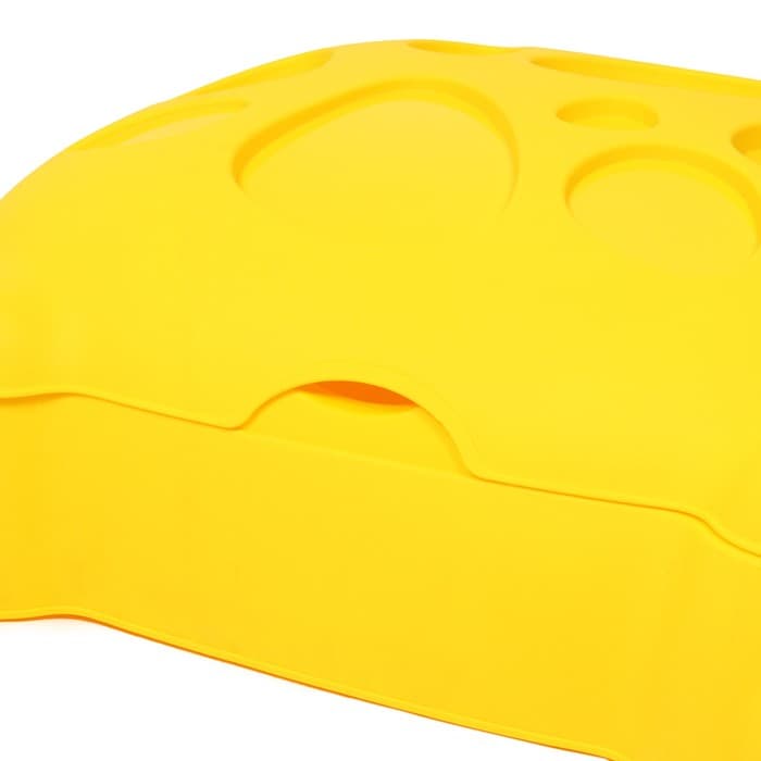 Песочница детская пластиковая, с крышкой, 116×83×30 см, «Коровка»