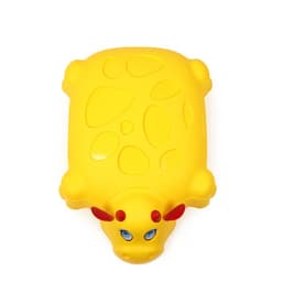 Песочница детская пластиковая, с крышкой, 116×83×30 см, «Коровка»