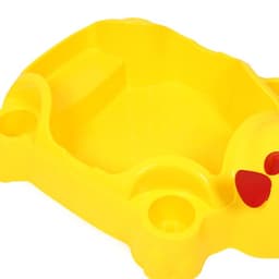 Песочница детская пластиковая, с крышкой, 116×83×30 см, «Коровка»