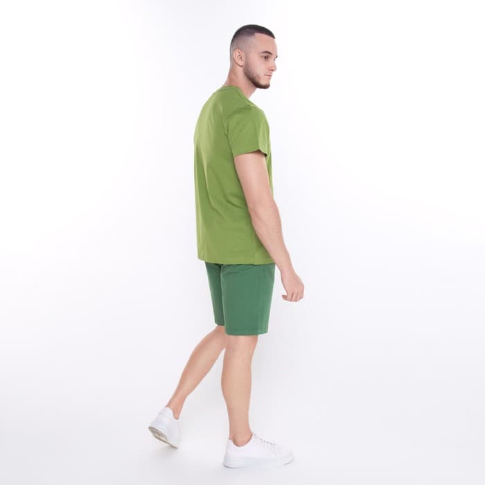 Шорты мужские, тёмно-зелёные, размер 46