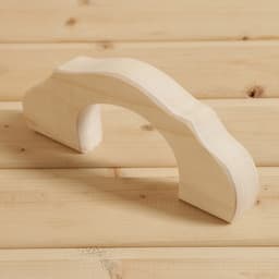 Ручка для бани и сауны, 25×9×2.6, деревянная, «Добропаровъ»