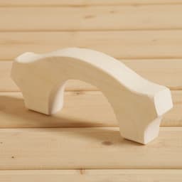 Ручка для бани и сауны, 20.5×7.5×2.6 см, деревянная, «Добропаровъ»