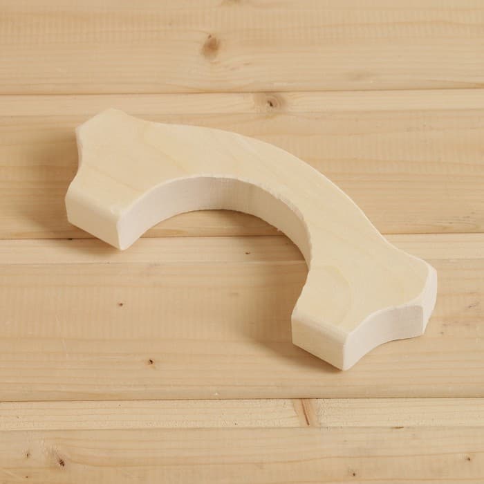 Ручка для бани и сауны, 20.5×7.5×2.6 см, деревянная, «Добропаровъ»